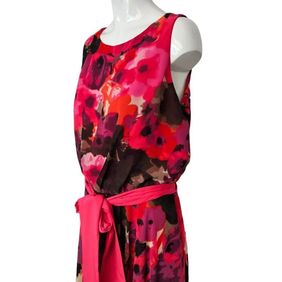 Eliza J  Womens Floral High Low Maxi Dress Size 6 - Picture 3 of 10